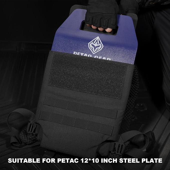 PETAC GEAR Upgraded Weighted Backpack Rucking Backpack - Image 7