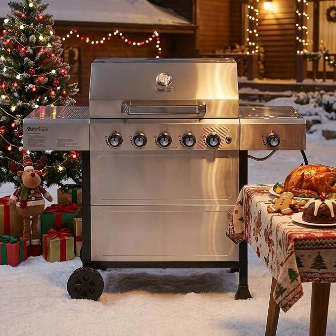 Royal Gourmet GA5401T 5-Burner BBQ Liquid Propane Gas Grill - Image 2