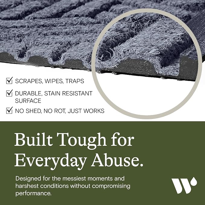 WaterHog Heavy Duty Doorway Mat, Made in USA, Durable & Skid-Resistant Entryway - Image 6