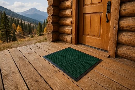Guardian WaterGuard Indoor/Outdoor Wiper Scraper Floor Mat, Rubber/Nylon - Image 2