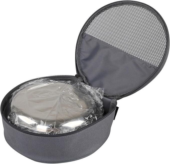 Round Plate Carriers Bag with Zippers and Handle - Image 6