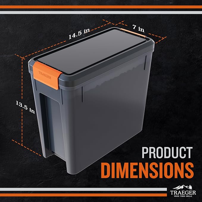 Traeger Grills BAC637 Stay Dry Pellet Storage Bin - Image 2