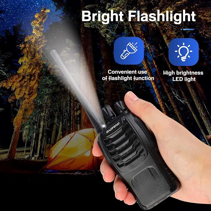 Baofeng Walkie Talkies 888S Rechargeable Long Range - Image 3