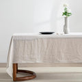 EVERLY100% Pure Linen Rectangle Tablecloths 144Lx60WInch by EVERLY