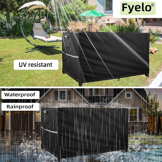 48 x 28 Inch Rectangular Fire Pit Cover - Image 6