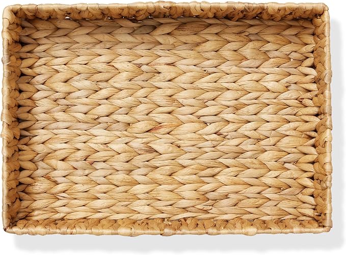 Casafield Set of 2 Bathroom Storage Baskets, Natural - Image 5