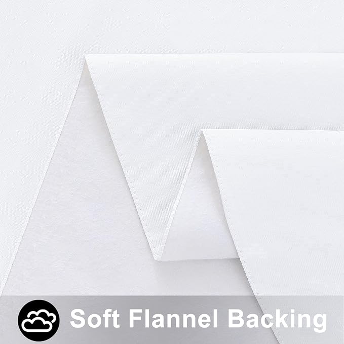 Smiry Square Table Cloth 60x60 Inch, Waterproof Wipeable Vinyl Tablecloths - Image 4
