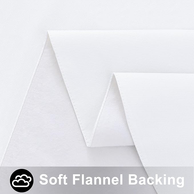 Smiry Rectangle Table Cloth 60x84 Inch, Waterproof Wipeable Vinyl Tablecloths - Image 4