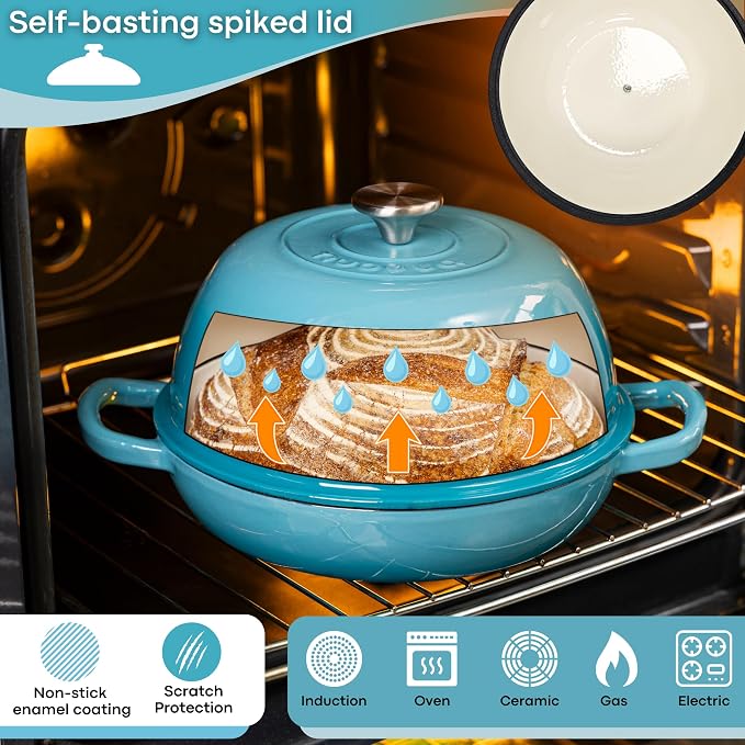 Enamelled Cast Iron Dutch Oven Pot – Dutch Oven - Image 3