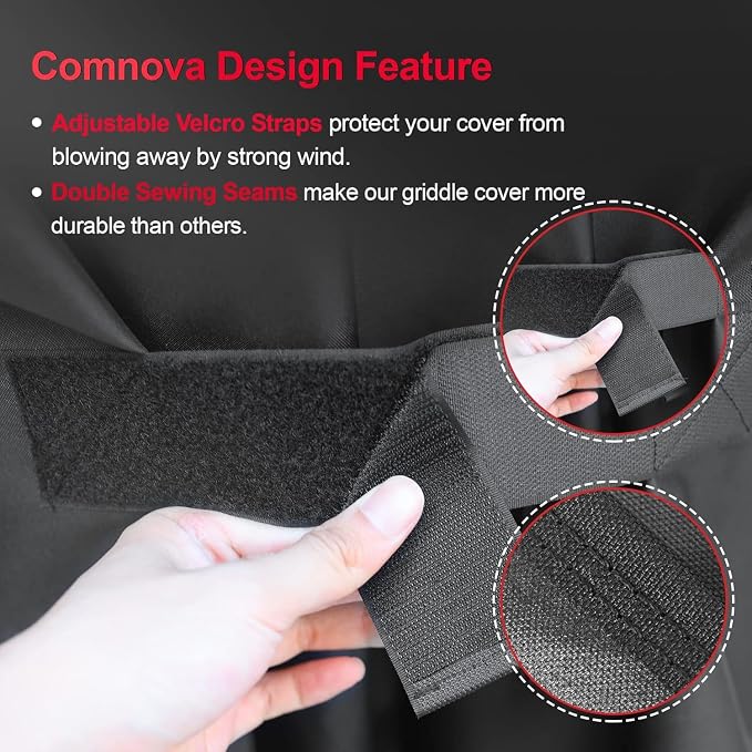 Comnova Grill Cover for Masterbuilt Gravity Series 1050 Digital Charcoal Grill - Image 6