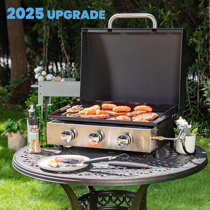GREEN PARTY 22 inch Tabletop Griddle - Image 9