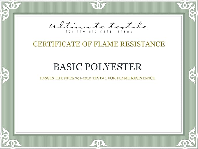 Ultimate Textile -2 Pack- 5 ft. Fitted Polyester Tablecloth - Image 3