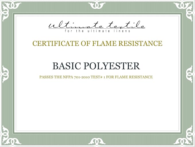 Ultimate Textile -5 Pack- 5 ft. Fitted Polyester Tablecloth - Image 3
