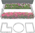 FXW Garden Fence Outdoor for The Yard – 50in x 62.6ft Heavy Duty Metal Animal by FXW