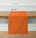 Solino Home Cotton Linen Pumpkin Table Runner 90 Inches Long by SolinoHome