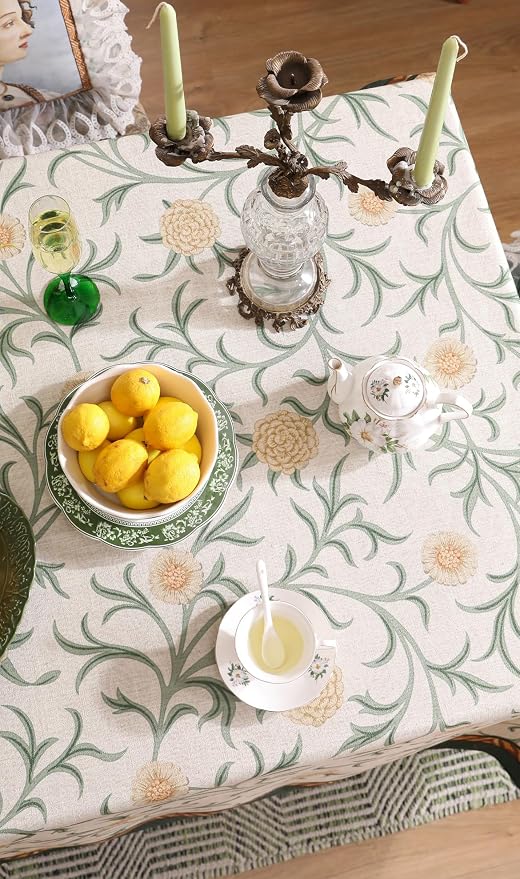 patdrea Designer French Linen Table Cloth - Image 8