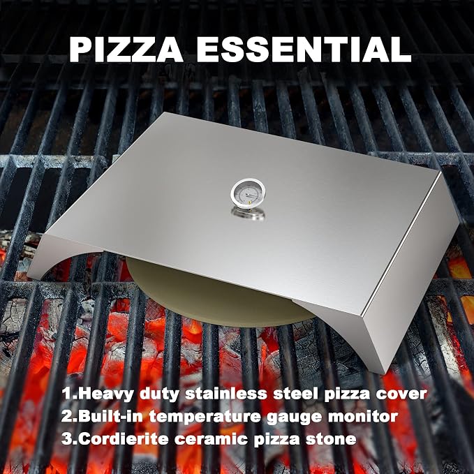 Skyflame Universal Stainless Steel Pizza Oven Kit - Image 4
