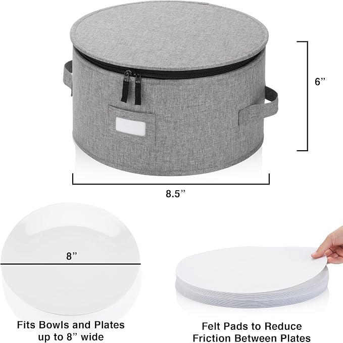 China Storage Case for Bowls or Dessert Plates - Image 2