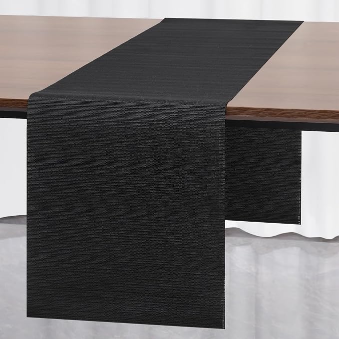 Myir JUN Table Runner, Vinyl Table Runner Indoor Arbitrarily Cropped Runner by MyirJUN