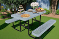 4 FT Heavy Duty Picnic Table by HIMcup