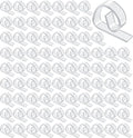 150PCS Transparent Clear Tablecloths Clips Bulk, Plastic Table Cloth Clips by Unknown