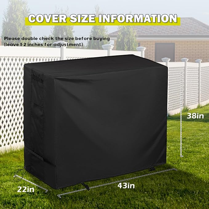 Griddle Cover for Electactic 2-Burner Barbecue Grill, Grill Cover for - Image 7