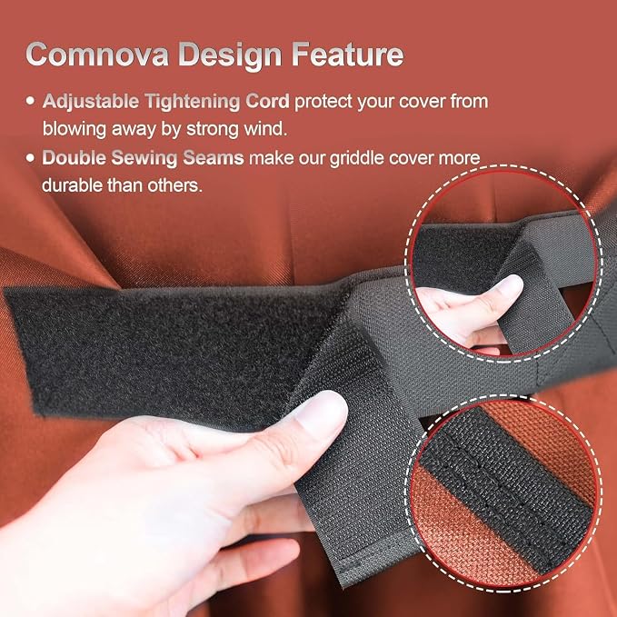 Comnova Griddle Cover for Blackstone 22 Inch 17 Inch Griddle - Image 6