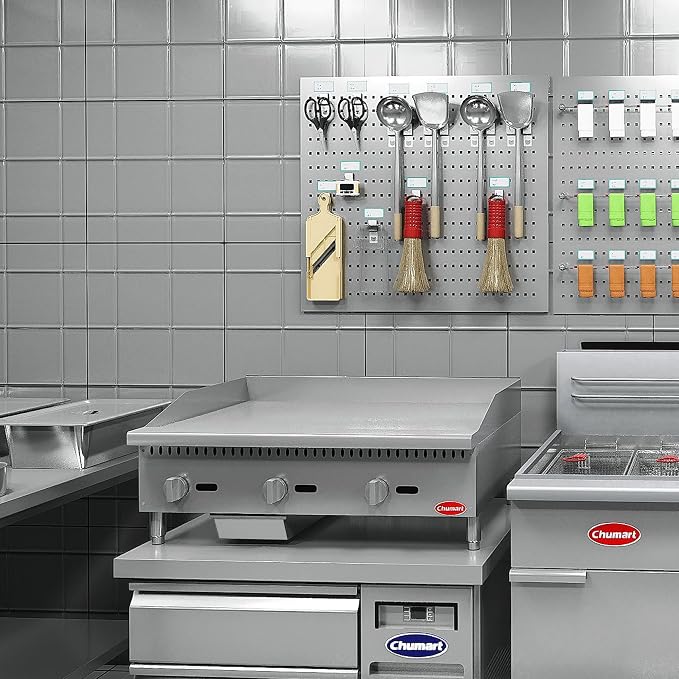 36" Commercial Countertop Griddle, 3 Burners Gas Griddle, 90000 BTU Output - Image 2