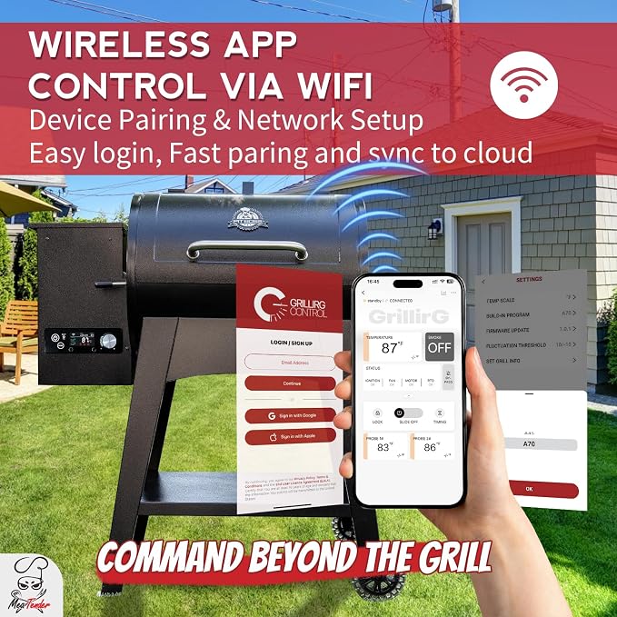 WiFi PID Rectangular Pellet Grill Controller Replacement - Image 2