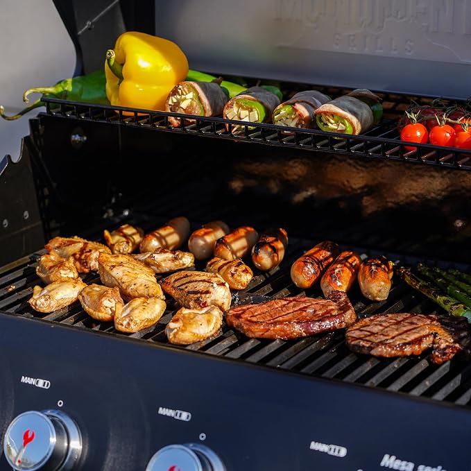 Monument Grills 4+1 Outdoor Barbecue Stainless Steel 4 Burners & 1 Side Burner - Image 5