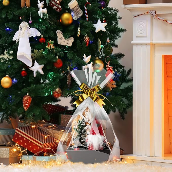 Fainne 74 Pcs Baskets for Gifts Empty Bulk DIY Empty Gift Basket Include 20 - Image 6