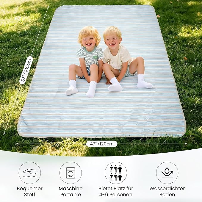 HappyPicnic Wicker Picnic Basket Set - Image 9