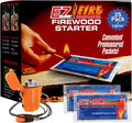 – 25 Pack All-Natural Fire Starters by EZFIREFIRESTARTER