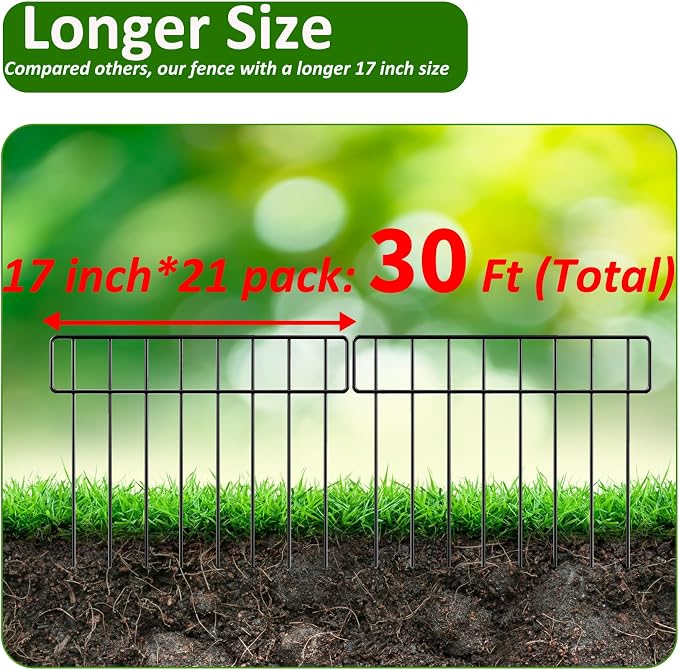 30Ft X 13Inch Animal Barrier Fence - Image 3
