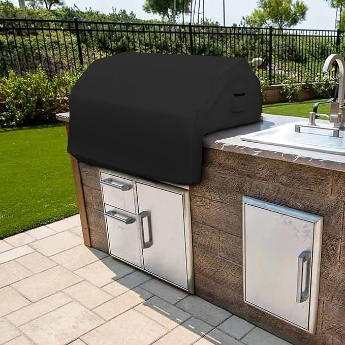 Covers & all Built-in Outdoor Grill Cover, Durable Heavy Duty 18 Oz Waterproof - Image 8