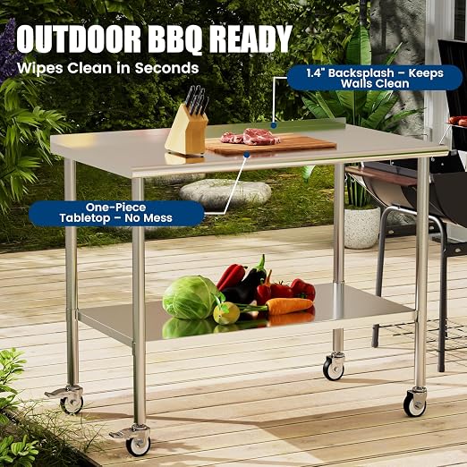 Stainless Steel Work Table - Image 7