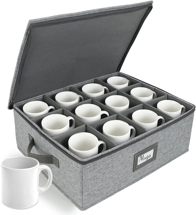 HOMELUX THEORY Coffee Mug Storage by HomeluxTheory