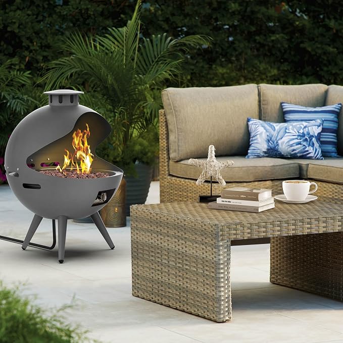 24-Inch Outdoor Propane Fireplace - Image 3