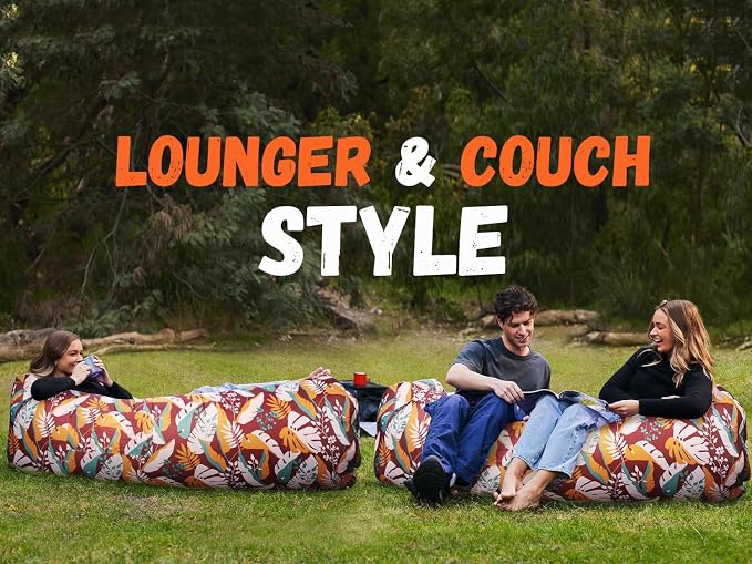 WEKAPO Inflatable Sun Lounger, Air Sofa, Waterproof and Leak-Proof, Picnics and - Image 7