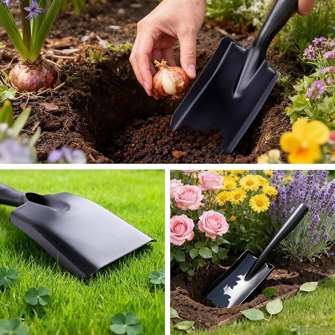 Metal Garden Ash Shovel, Compact Size - Image 4