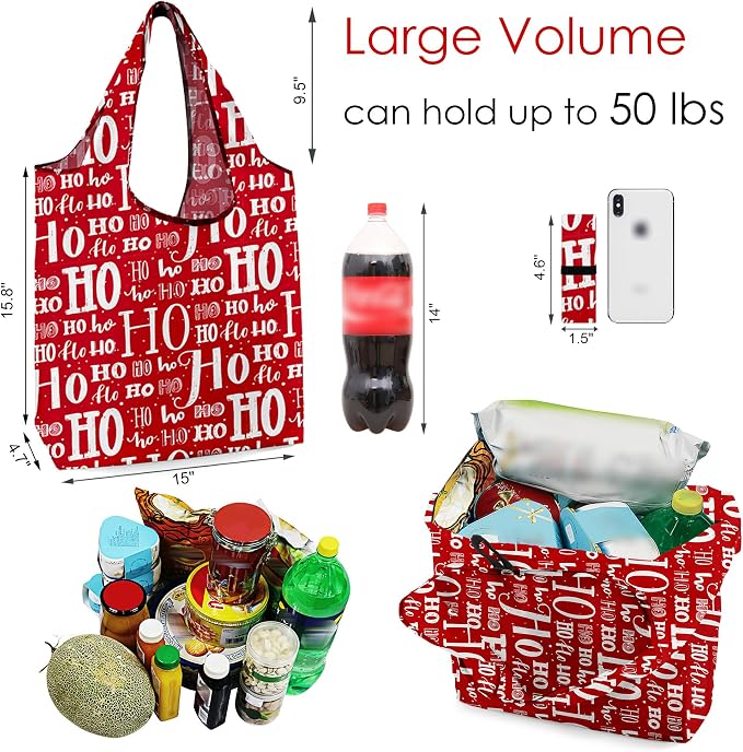 BeeGreen Geography Reusable Grocery Bags Bulk 10 Packs X-Large, Reusable - Image 2