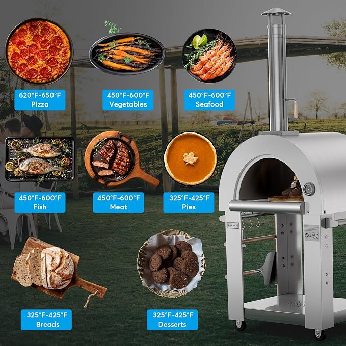 Pizza Oven, wood fire pizza oven - Image 3