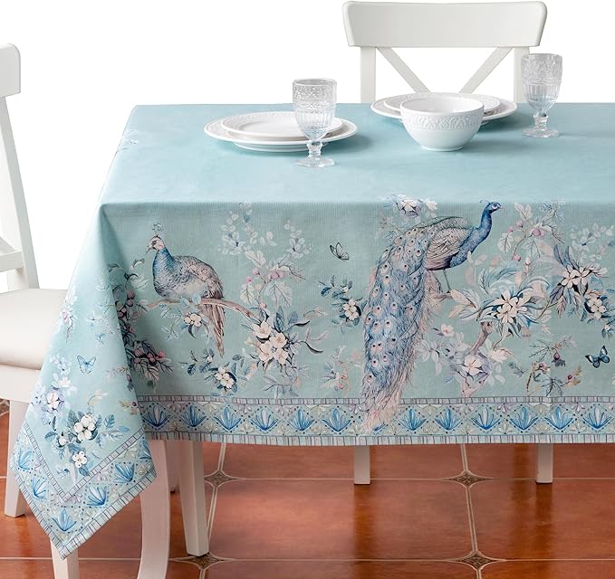 Maison d' Hermine Premium Table Cloth Rectangle Table 100% Combed Cotton 90 x by MaisondHermine