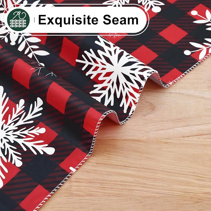 misaya Rectangle Waterproof Vinyl Table Cloth, Wipeable Tablecloth - Image 7