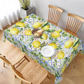 Worltoldb Lemon Tablecloths Polyester Table Cloth by Worltoldb