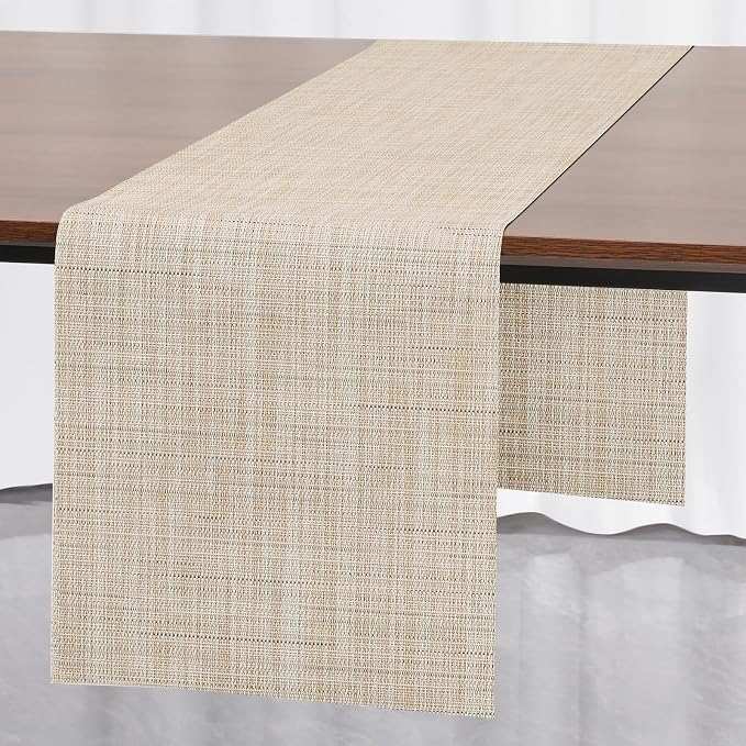 Myir JUN Table Runner, Vinyl Table Runner Indoor 72 Inch Long Arbitrarily by MyirJUN