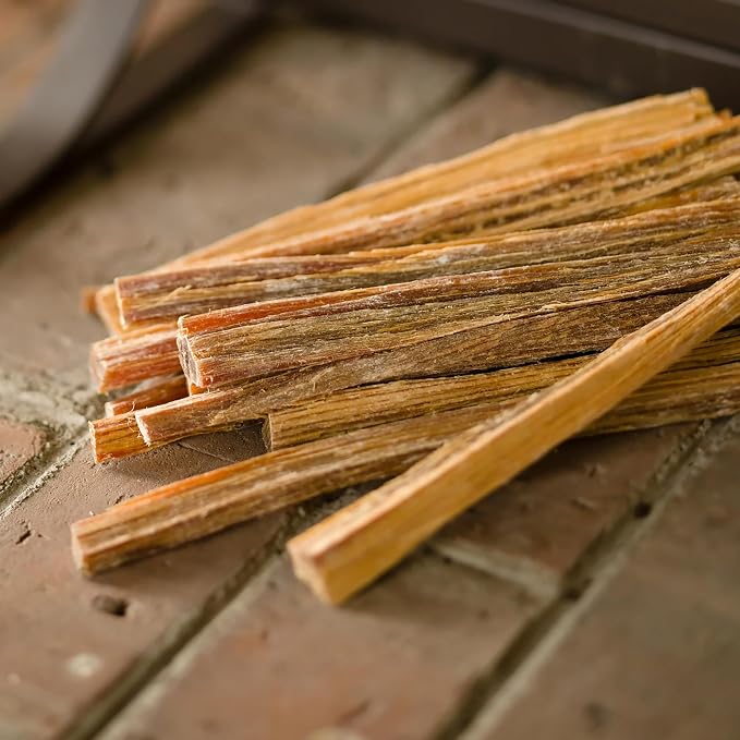 Sun Joe 25-Pound Fatwood Fire Starter Sticks, All-Natural Pine Kindling - Image 8