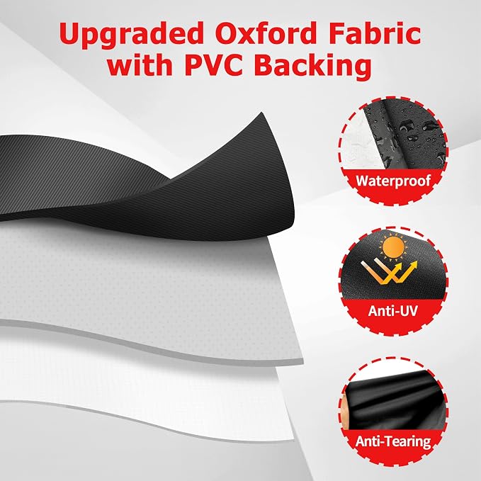 iCOVER 55 Inch Grill Cover, BBQ Grill Cover - Image 3