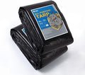 GUARD SHIELD Tarps Heavy Duty Waterproof 10x12 Feet Black Poly Tarp Cover by GUARDSHIELD