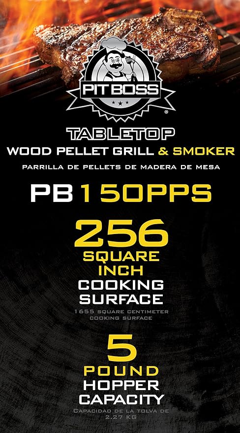 PIT BOSS 10697 Table Top Wood Grill - Image 11